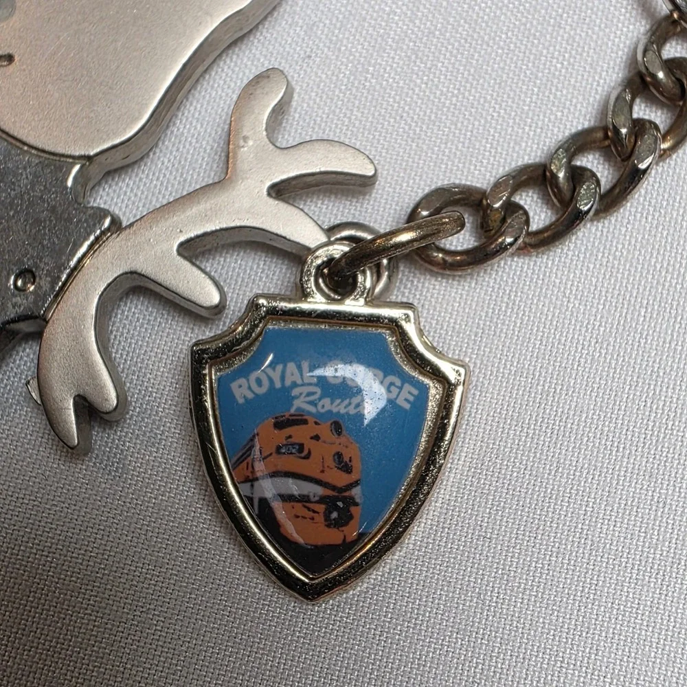 Royal Gorge Train Route with Elk and Keys‎ Souvenir Keychain